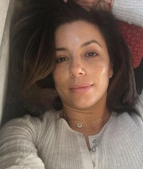 ¿Qué te parece Eva Longoria sin maquillaje recién levantada?