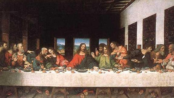 La 'ÚItima Cena' de Leonardo.