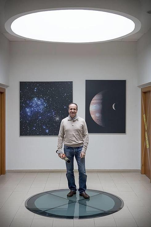 Amado, en el Instituto de Astrofísica de Andalucía.