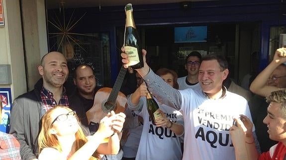 Sorteo Lotería de Navidad: Un cuarto, también para Roquetas