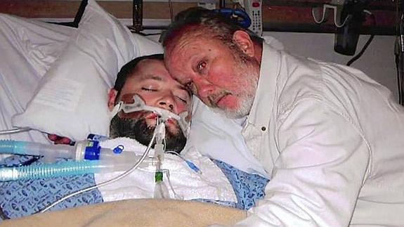 George Pickering y su hijo George Jr.