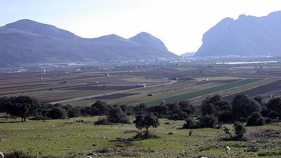 Vista de la Sierra de Alhama.