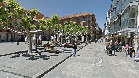 Plaza Mayor de Soria, donde sucedieron los hechos. 