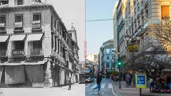 Cómo ha cambiado Granada en el último siglo