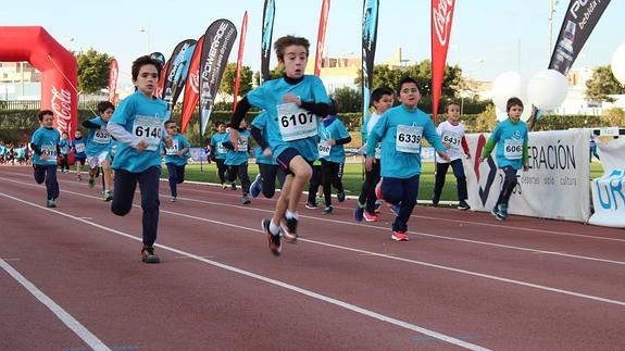 Los peques abren la Media Maratón