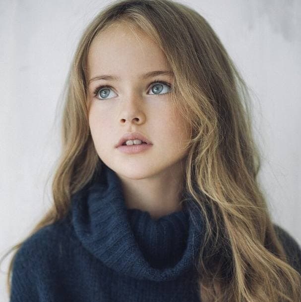 A los 10 años la niña más guapa del mundo ya es modelo profesional