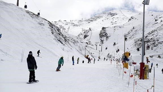 La estación casi se llena por el buen tiempo 
