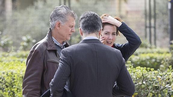 Enrique Legerén, tras salir de comisaría el pasado 13 de abril.