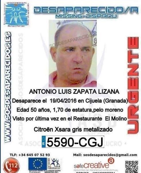 Antonio Luis Zapata Lizana. 