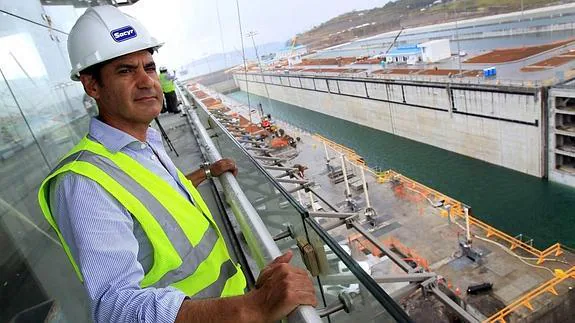 José Peláez, nacido en Zújar, ha dirigido la colosal ampliación del Canal de Panamá. 