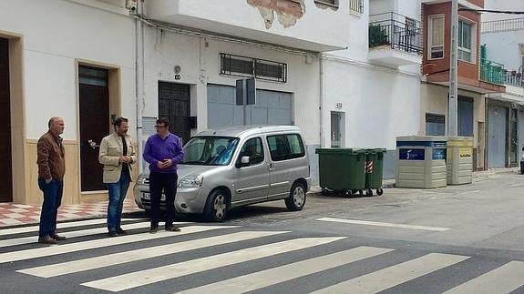 Concluyen los trabajos de mejora de la seguridad vial en la travesía de Castillo de Locubín