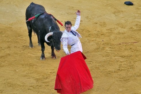 David Fandila ‘El Fandi’ protagonizó ayer una de sus tardes más redondas en la Monumental de Frascuelo.