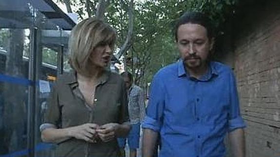 Susanna Griso, asaltada e insultada durante una entrevista a Pablo Iglesias