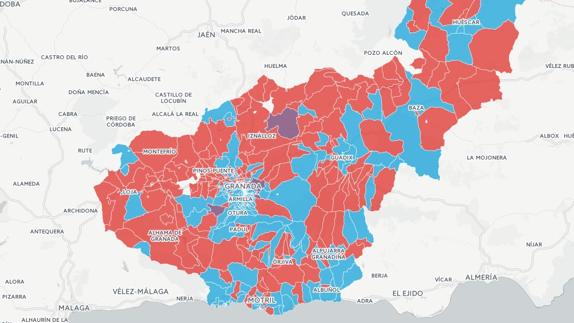 Así votó la provincia de Granada