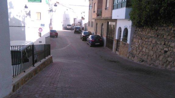 Travesía de la Virgen, donde se encontró el cuerpo de la mujer.  