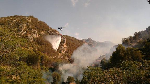 Extinguido el incendio de Sierra Mágina