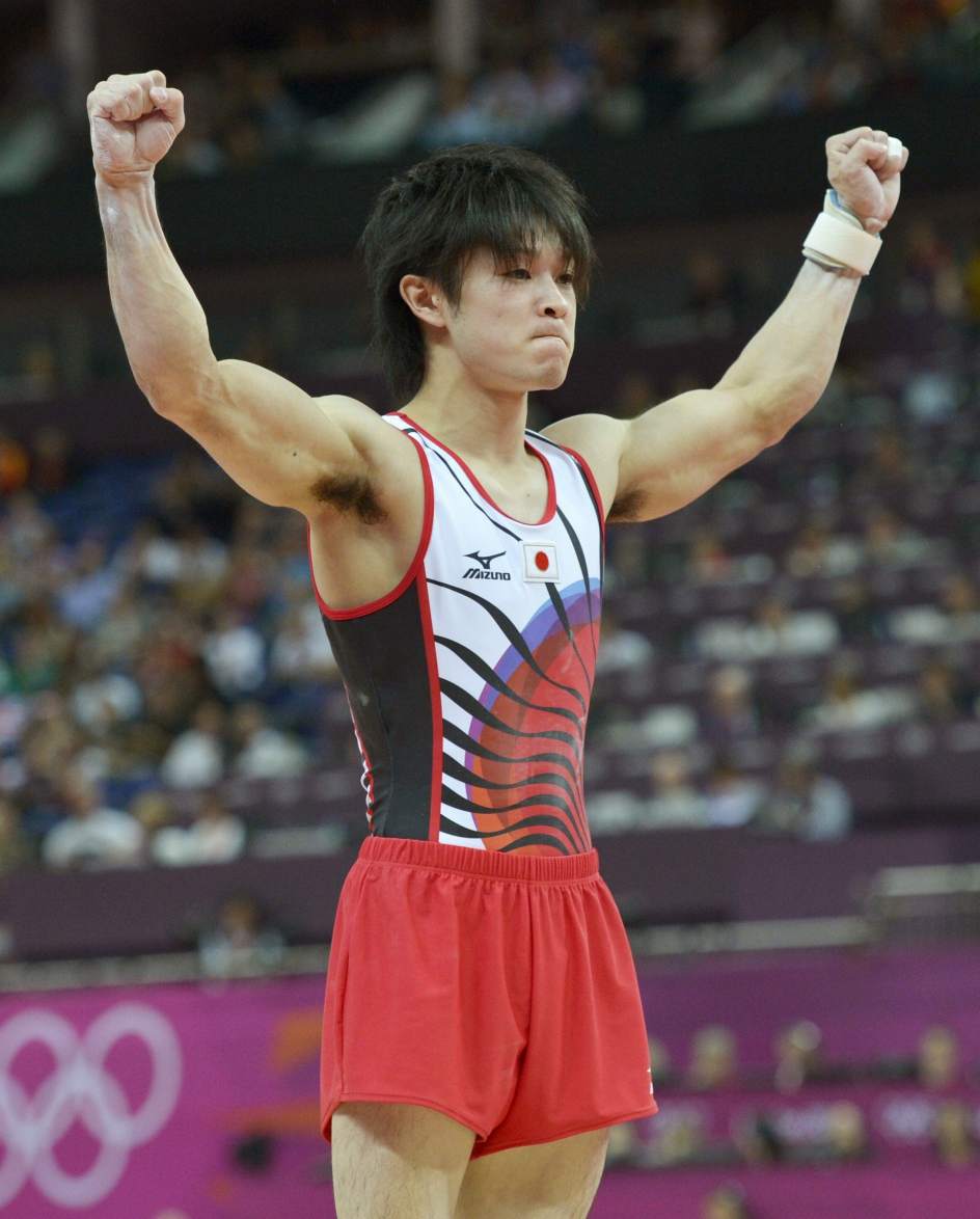 El laureado gimnasta nipón Kohei Uchimura. 