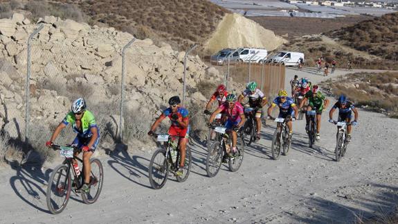 Esfuerzo y pedaladas en el paraíso