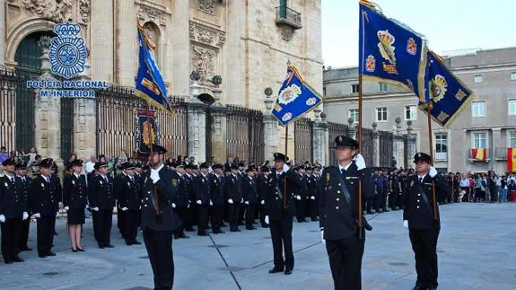 La Policía Nacional celebra en Jaén los actos del Día de la Policía