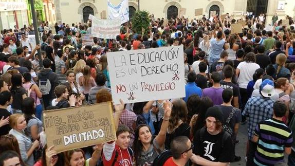El Sindicato de Estudiantes convoca huelga en Educación el 26 de octubre