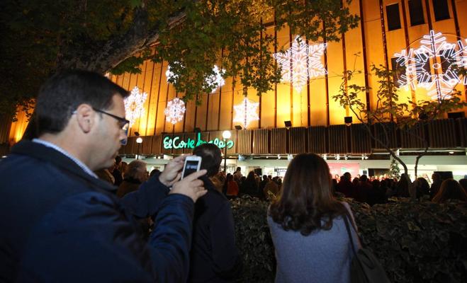 El Corte Inglés enciende sus luces de Navidad