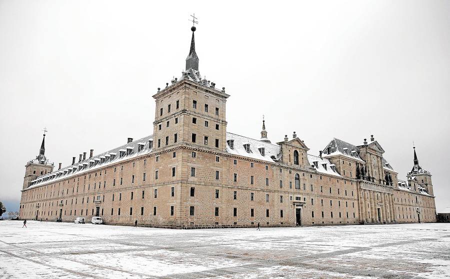 Monasterio de San Lorenzo de El Escorial, donde se han grabado muchas escenas de ‘Águila Roja’.