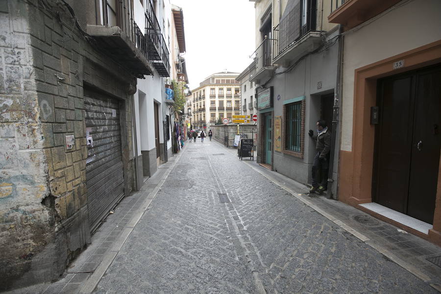 Zona donde se registró la reyerta el domingo pasado.