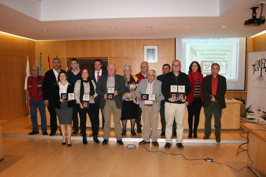 La Junta concede la Marca de Calidad Territorial Alpujarra Granada a nueve empresas de la zona