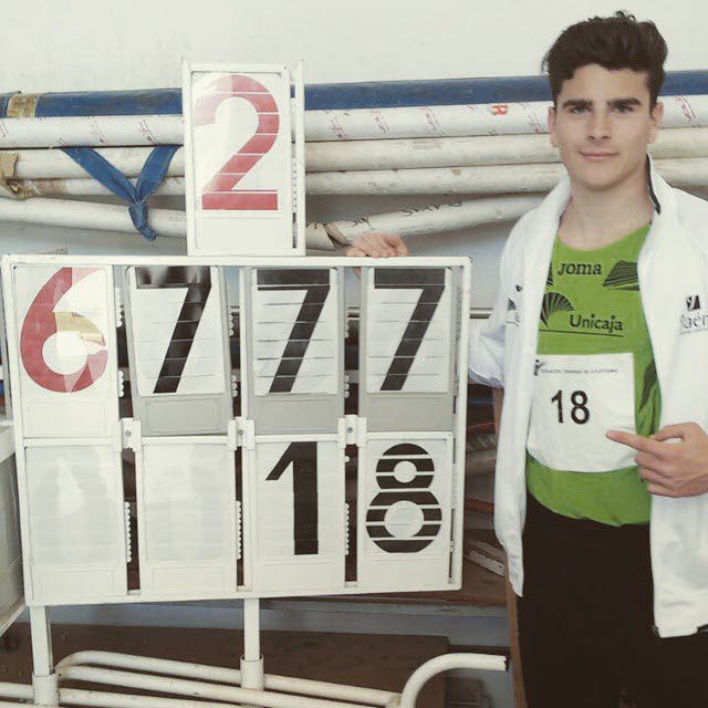 El jienense Alberto González, mejor atleta júnior de España