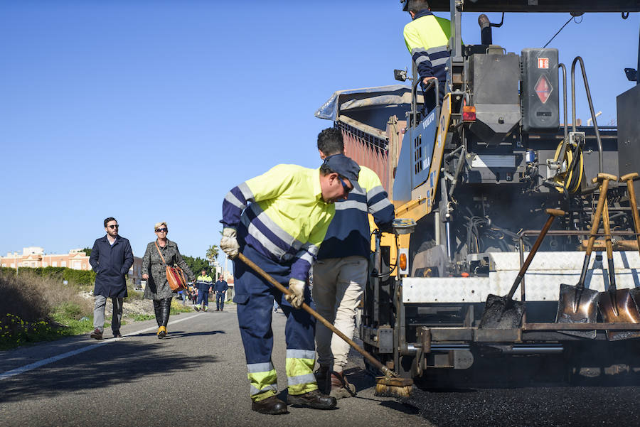 Finalizan los trabajos de asfaltado y mejora de Carrera Sacramento, en La Cañada