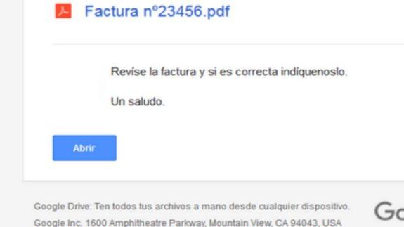 Cuidado porque estos 'emails' te roban tu contraseña de Google