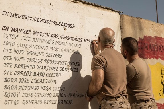 La Base 'Gran Capitán' preserva la memoria de los caídos españoles en Iraq