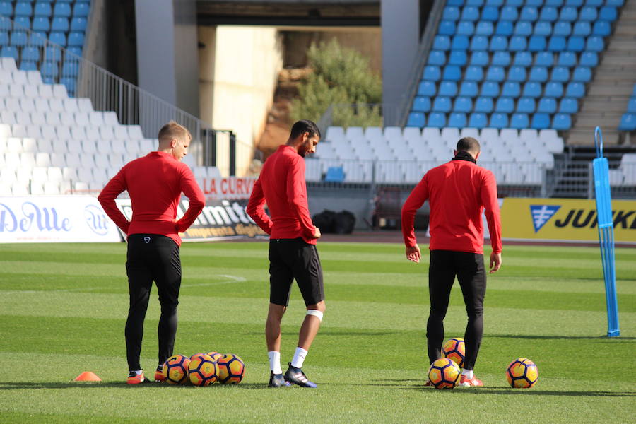 El Almería trabaja para que Vallecas sea el campo del primer triunfo fuera