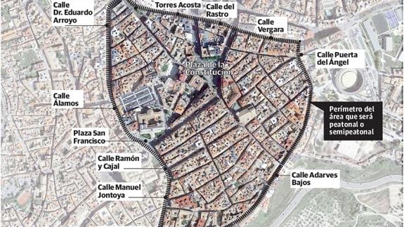 El Ayuntamiento de Jaén destaca la "seriedad" del proyecto de peatonalización