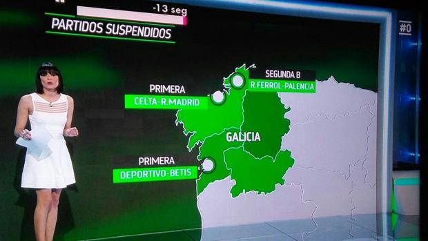 El descomunal error geográfico en TV al confundir Vigo y La Coruña