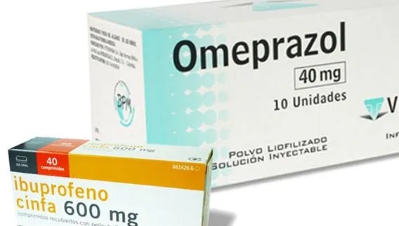 Alertan de los peligros del ibuprofeno y el omeprazol