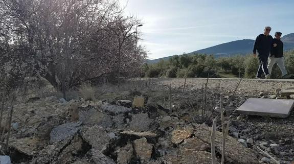 Los escombros que 'adornan' Jaén