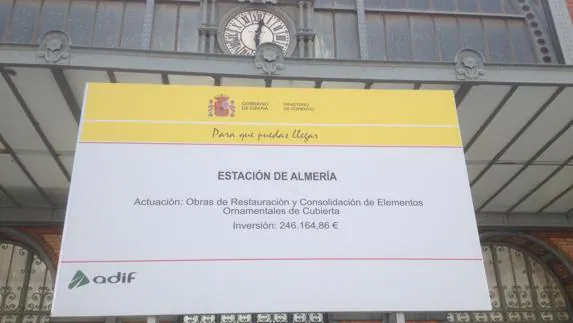 ADIF anuncia obras para la estación días antes de la manifestación de la Mesa del Tren