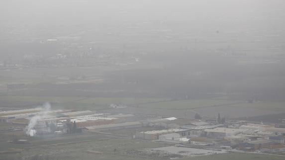 La enorme nube de polvo que se cierne sobre Granada