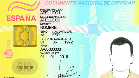 1.000 euros de multa por no llevar el DNI