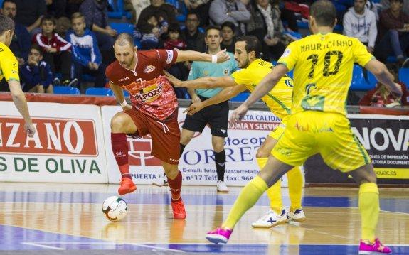 Cardinal no estará esta vez a disposición de los murcianos en su visita a Jaén, ya que cayó lesionado en la Copa.