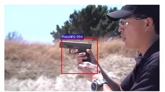 La UGR diseña un sistema que alerta cuando alguien saca una pistola frente a una cámara