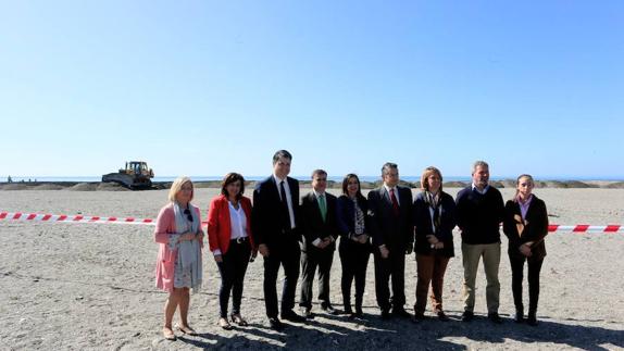Playa Granada estará reparada para Semana Santa