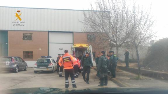 Ha sido trasladado al Hospital Río Carrión de Palencia. 