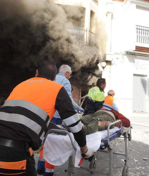 Todos los heridos en Dúrcal reciben el alta menos la dueña de la carnicería