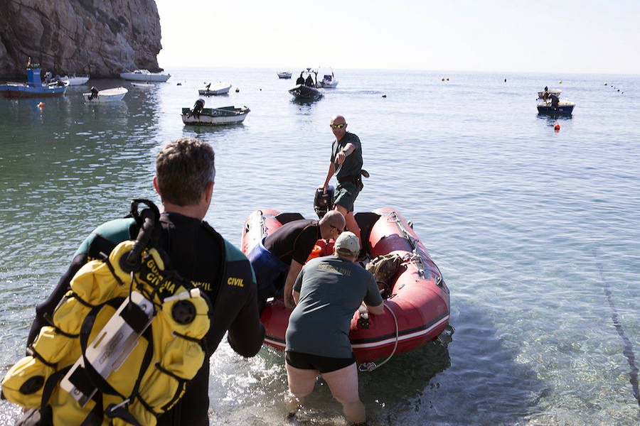 Suspenden la búsqueda del pescador que cayó desde un acantilado