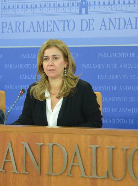 La diputada del PP andaluz Teresa Ruiz Sillero.