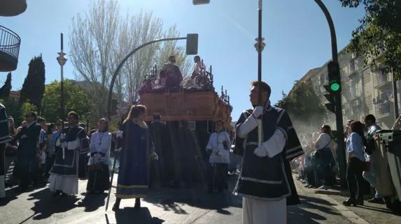 Estreno de la Hermandad Misionera de Jesús Divino Maestro con su primera salida procesional 