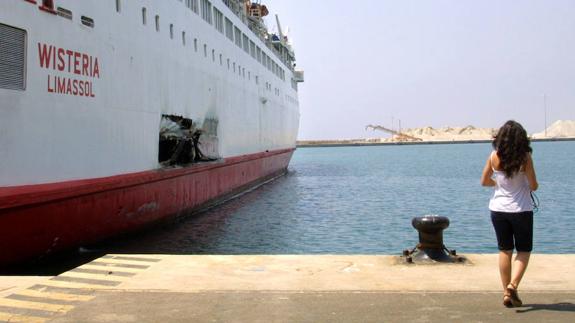Trasmediterránea reanuda los trayectos marítimos entre los puertos de Melilla y Almería