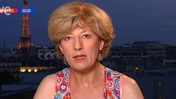 Críticas a una corresponsal de TVE tras creer que apoya las medidas de Le Pen